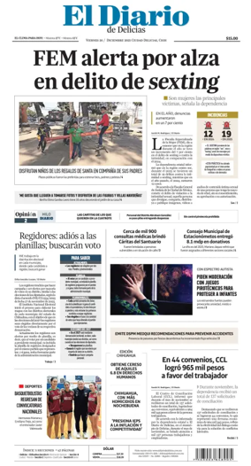 Cover of El Diario de Delicias
