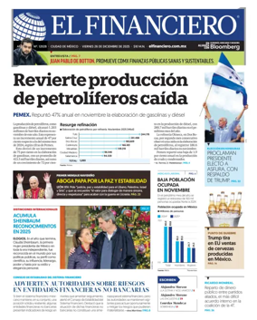 Cover of El Financiero