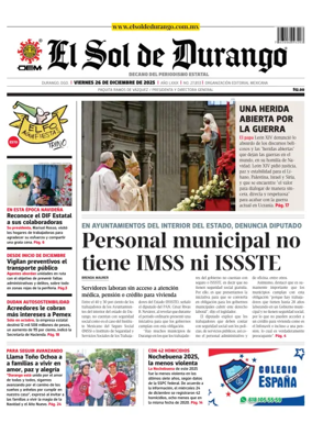 Cover of El Sol de Durango