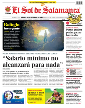 Cover of El Sol de Salamanca