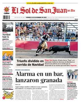 Cover of El Sol de San Juan del Río