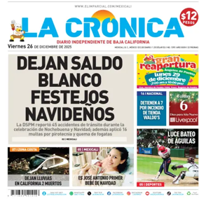 Cover of La Crónica