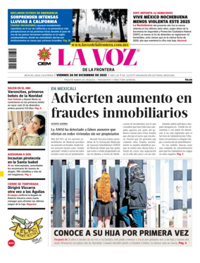 Cover of La Voz de la Frontera