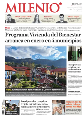 Cover of Milenio Hidalgo