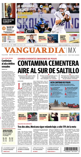 Cover of Vanguardia