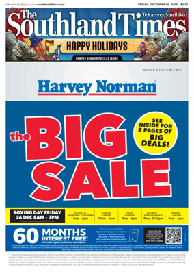 Cover of The Southland Times