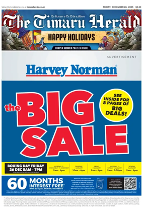 Cover of The Timaru Herald