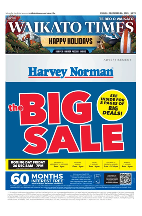 Cover of Waikato Times