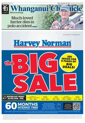 Cover of Wanganui Chronicle