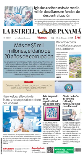 Cover of La Estrella de Panama