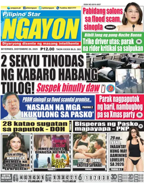 Cover of Pilipino Star Ngayon
