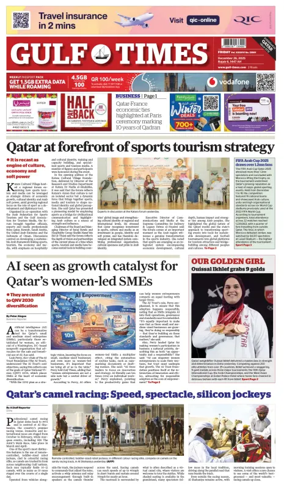 Cover of Gulf Times