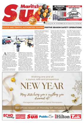 Cover of Maritzburg Sun (South Africa)