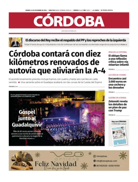Cover of Diario Córdoba