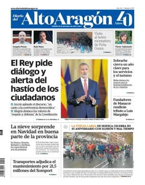 Cover of Diario del Alto Aragon
