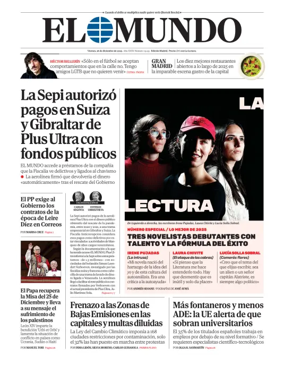 Cover of El Mundo Madrid