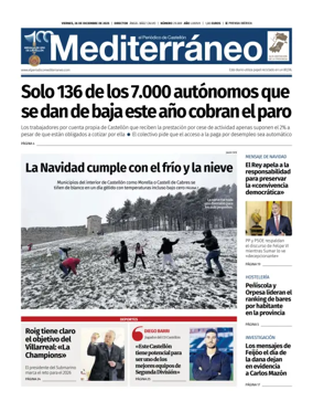 Cover of El Periodico Mediterraneo