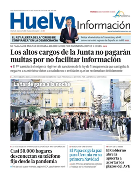 Cover of Huelva Informacion