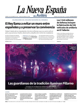 Cover of La Nueva Espana (Aviles)