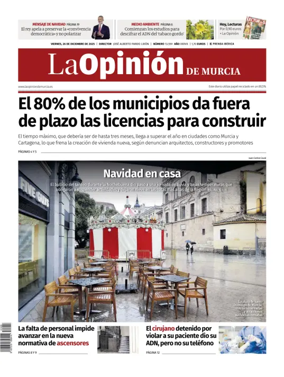 Cover of La Opinion de Murcia