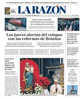 Cover of La Razon (Madrid)