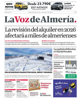 Cover of La Voz de Almería