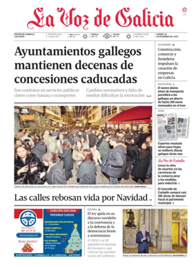 Cover of La Voz de Galicia (Carballo)