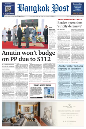Cover of Bangkok Post