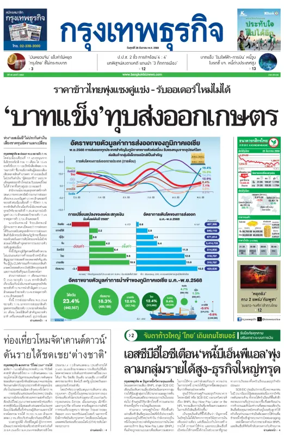 Cover of Krungthep Turakij