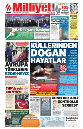 Cover of Milliyet