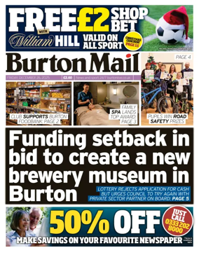 Cover of Burton Mail