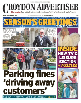 Cover of Croydon Advertiser
