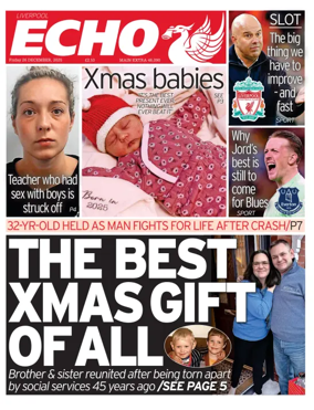 Cover of Liverpool Echo