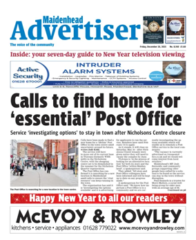 Cover of Maidenhead Advertiser