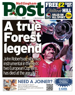 Cover of Nottingham Post