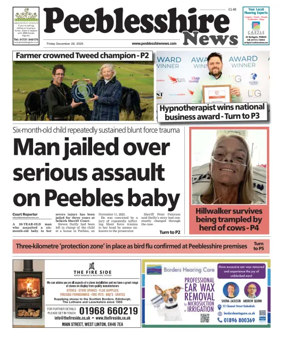 Cover of Peebleshire News