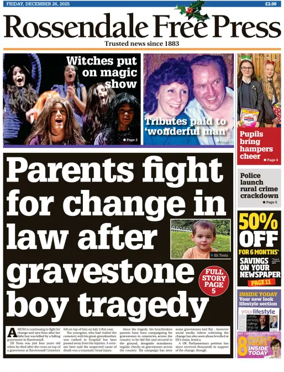 Cover of Rossendale Free Press