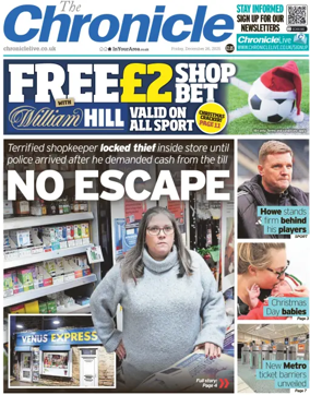 Cover of The Chronicle (UK)