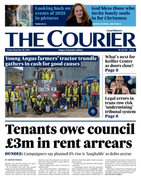 Cover of The Courier & Advertiser (Angus and The Mearns Edition)