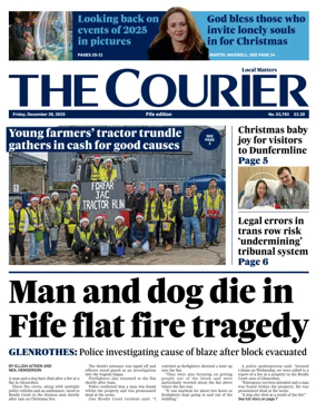 Cover of The Courier & Advertiser (Fife Edition)