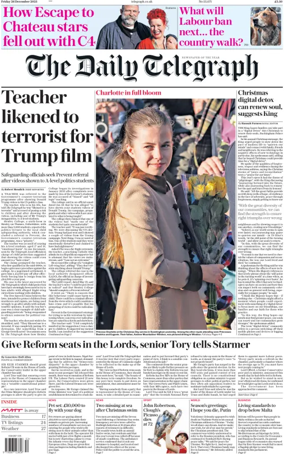 Cover of The Daily Telegraph