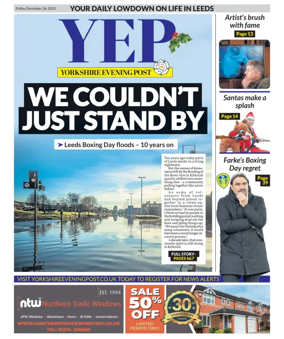 Cover of Yorkshire Evening Post