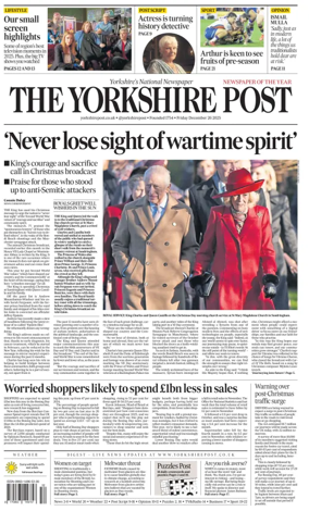 Cover of Yorkshire Post