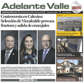 Cover of Adelante Valle