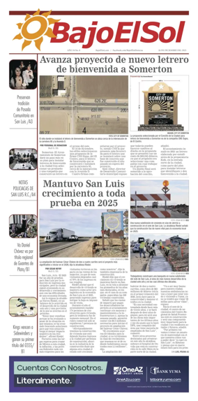 Cover of Bajo El Sol