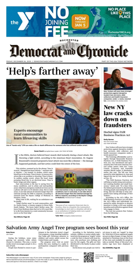 Cover of Democrat and Chronicle