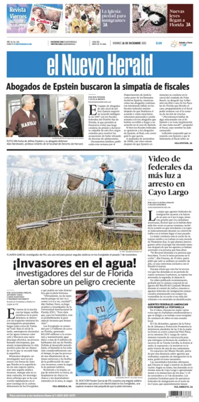 Cover of El Nuevo Herald