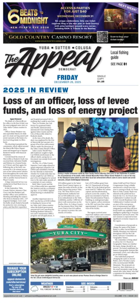 Cover of Marysville Appeal-Democrat    