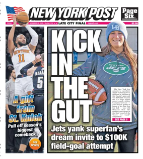 Cover of New York Post