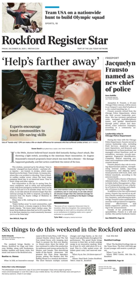 Cover of Rockford Register Star